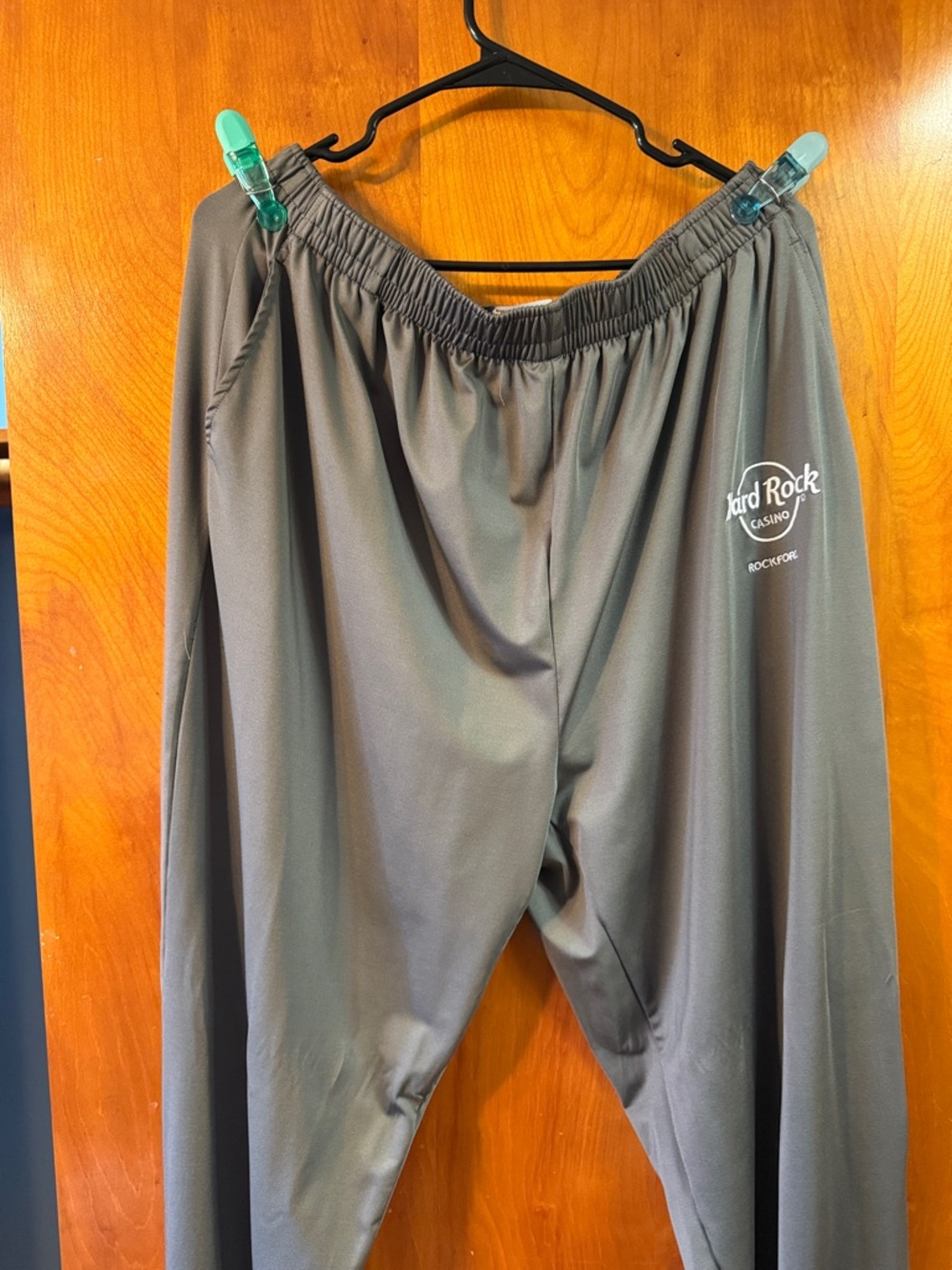 Hard Rock Casino Rockford Gray Athletic Pants